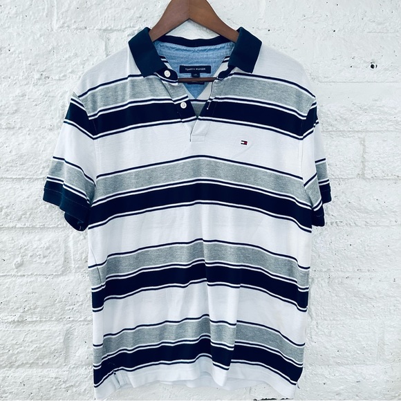 Tommy Hilfiger Men's Short Sleeve Polo
 size L - Picture 2 of 6